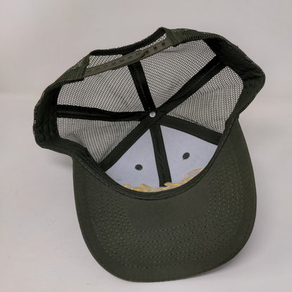 Cabela's Club Snapback Trucker Hat Multi One Size Embroidered Mesh Back
