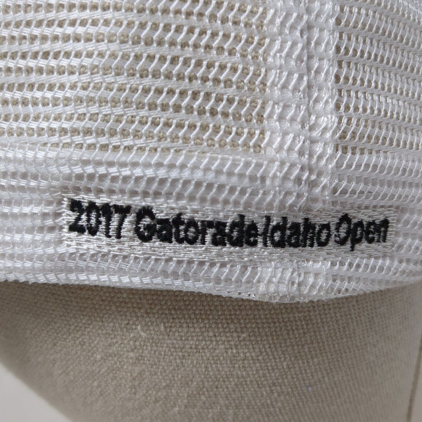 Boise Racquet and Swim Club Snapback Trucker Hat White One Size Mesh Back