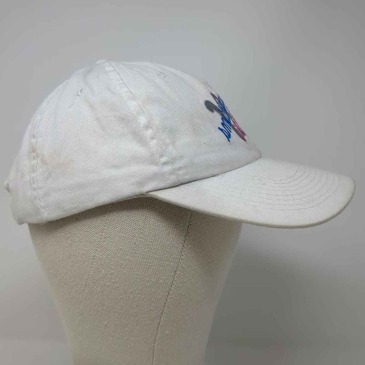 Perrin Baseball Cap White One Size 150th Anniversary Smithsonian Institution Hat