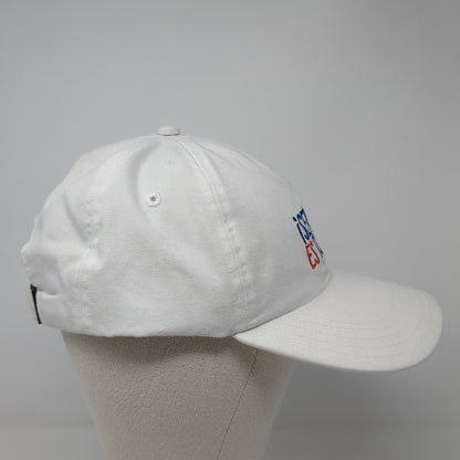 iSER Tica Es TuaNIS! Slideback Baseball Cap White OS Adjustable Embroidered