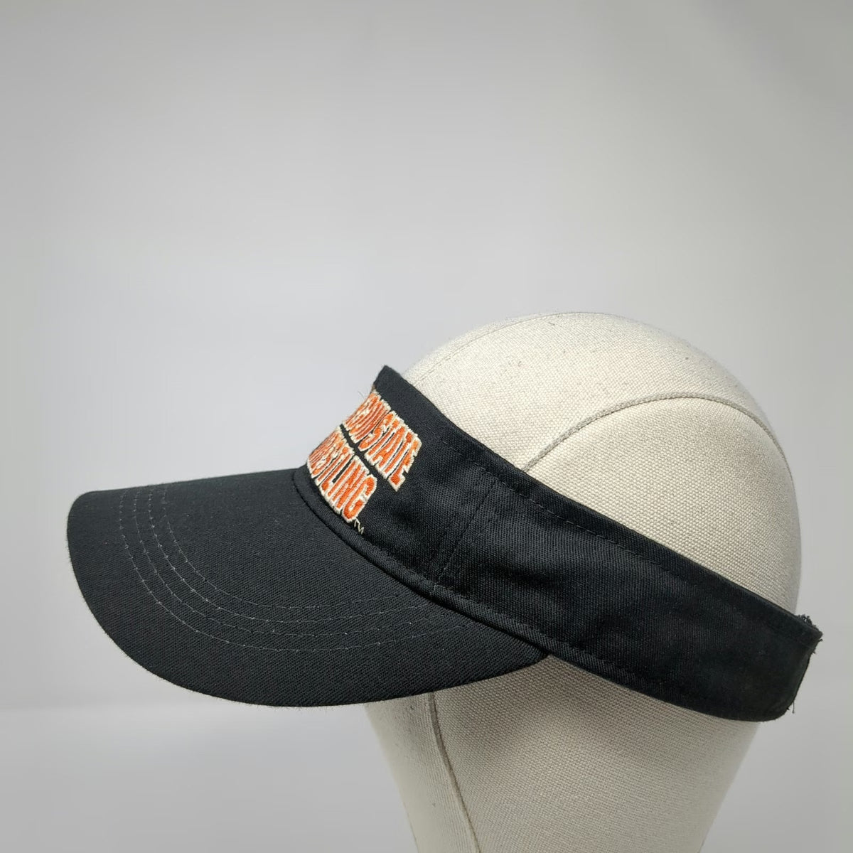 Big Play NCAA Oregon State Beavers Wrestling Visor Hat Black One Size Mascot
