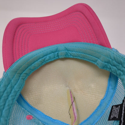 Let's Be Mermaids Slideback Trucker Hat Multicolor One Size Mesh Back