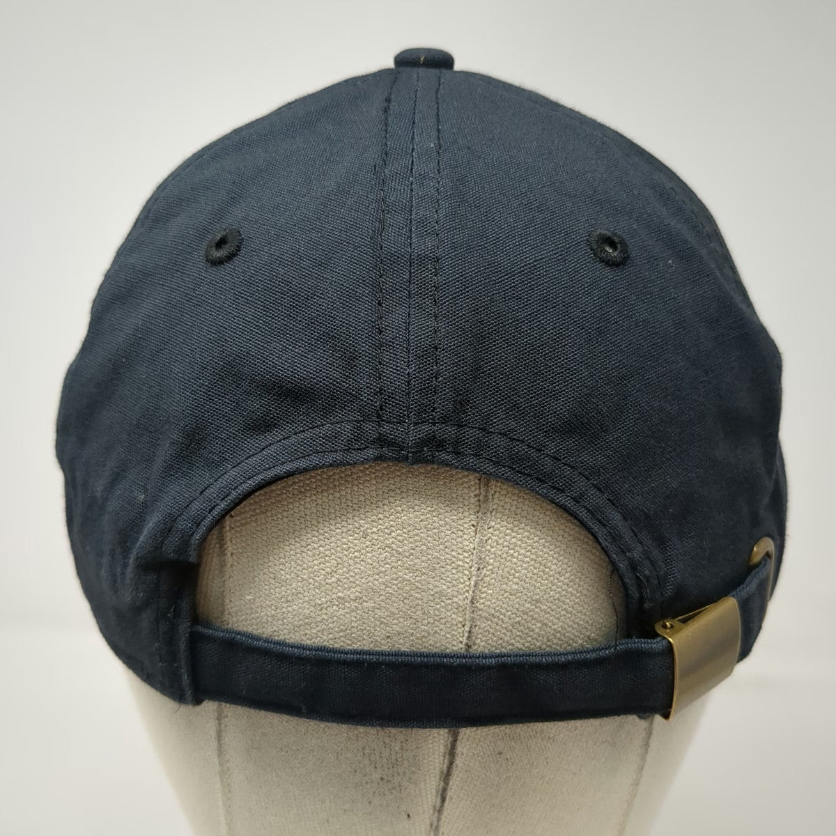 Universal Thread Baseball Cap Black One Size Slideback Hat Solid Cotton Plain