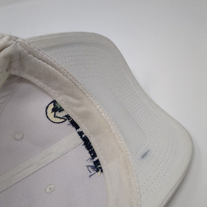 Idaho Western Inc. Strapback Hat White OS Adjustable Embroidered Port & Company