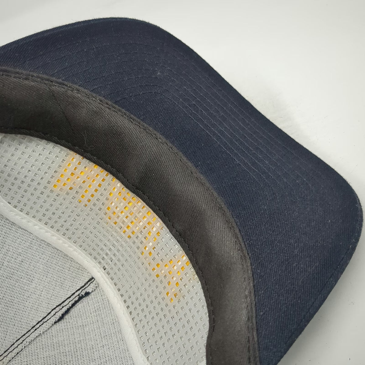 US Navy Snapback Blue OS Trucker Structured Made in USA Embroidered Hat
