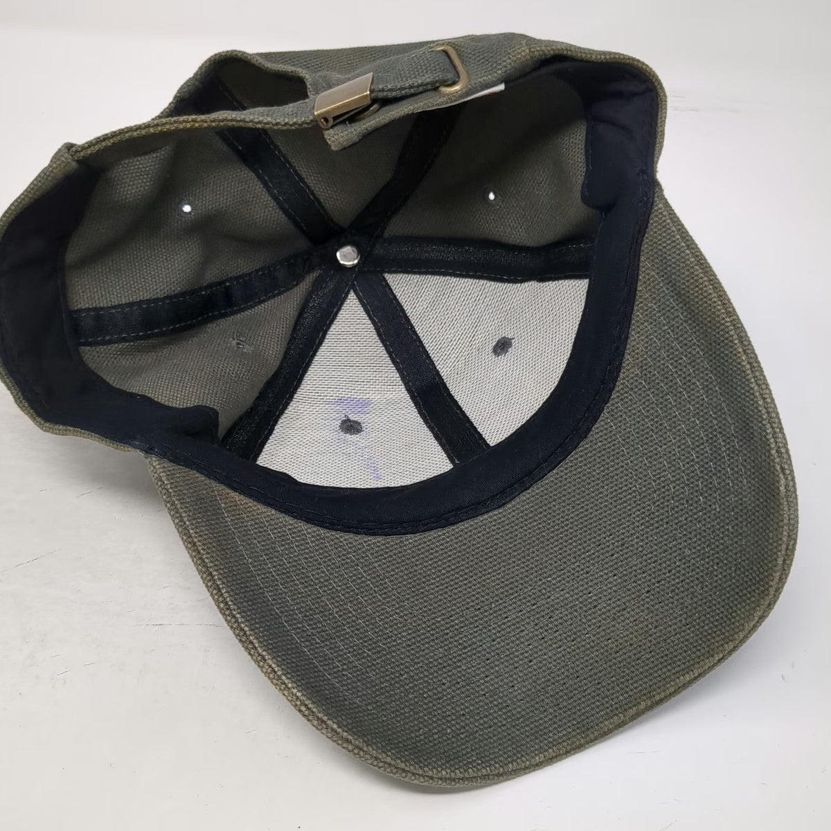 T-D-Pierso Germany Flag Patch Baseball Cap Gray One Size Slideback Country Hat