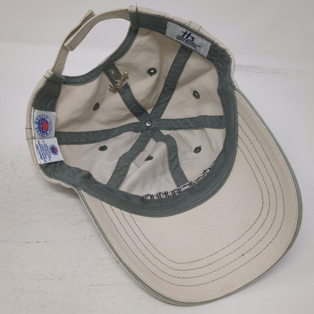 H3 Sportgear Corona Beer Palm Trees Beige Baseball Cap One Size Strapback Hat