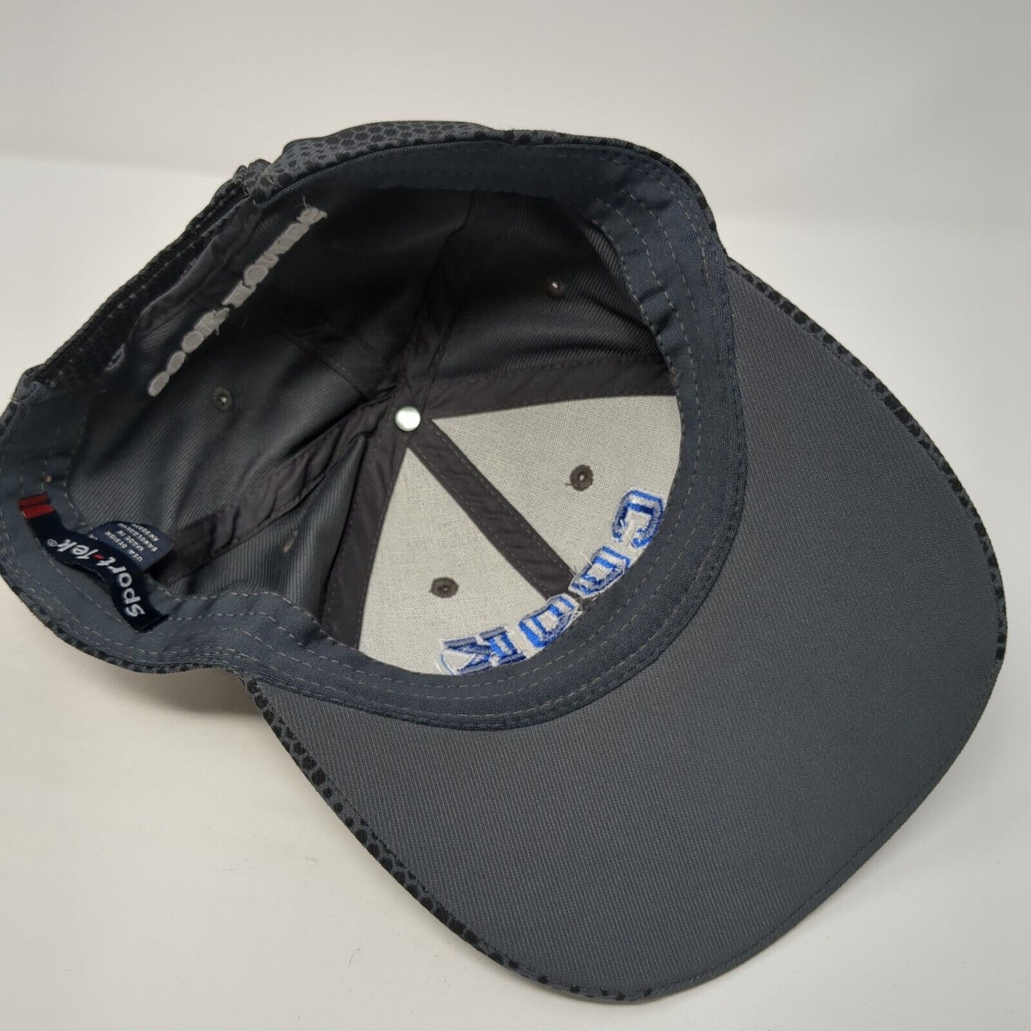 Cook Realty Strapback Hat Gray One Size Adjustable 6 Panel Sport-Tek