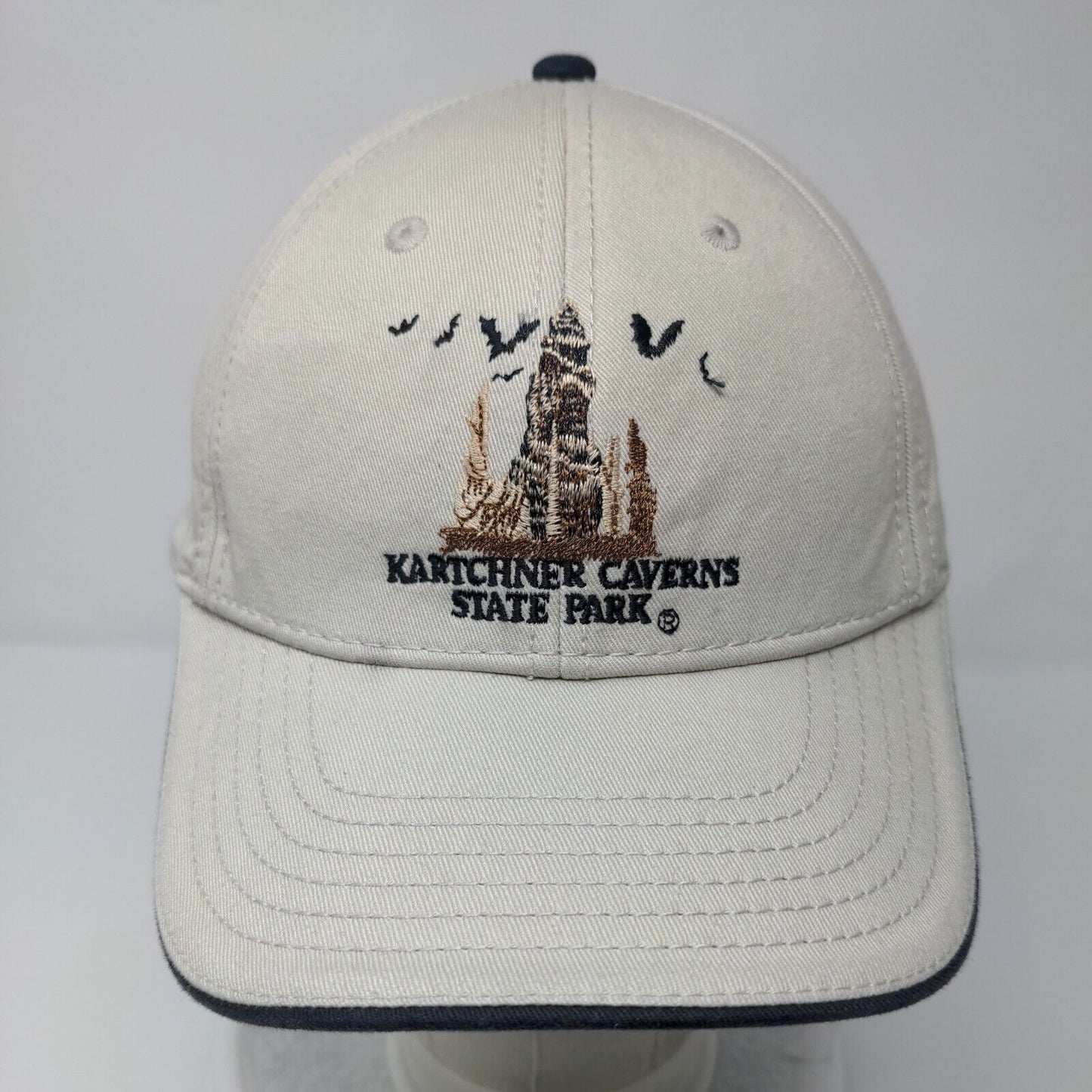 Kartchner Caverns State Park Slideback Hat Tan OSFA Solid Embroidered