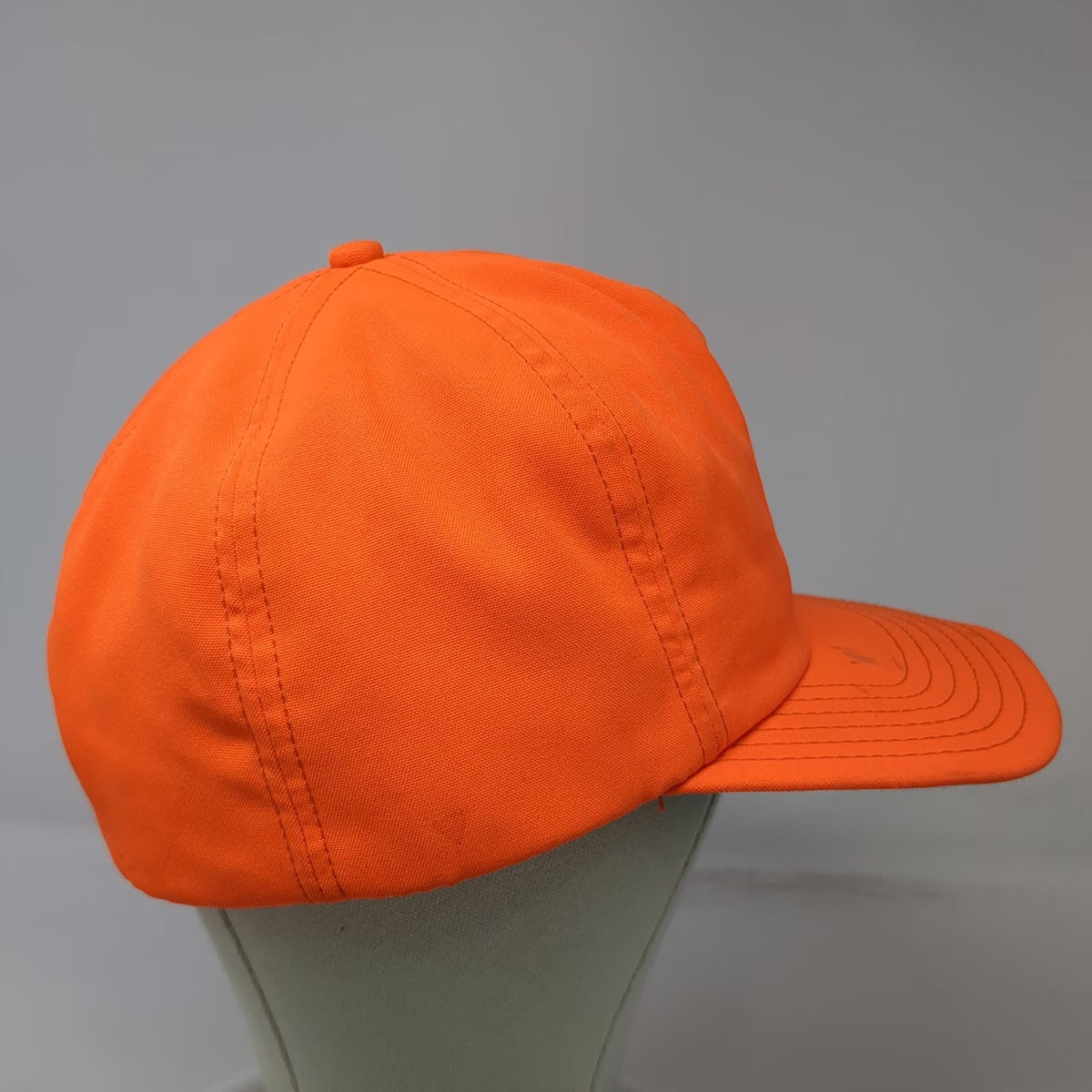 Paramount Baseball Cap Orange L Thinsulate USA Thermal Hunting Hat Vintage