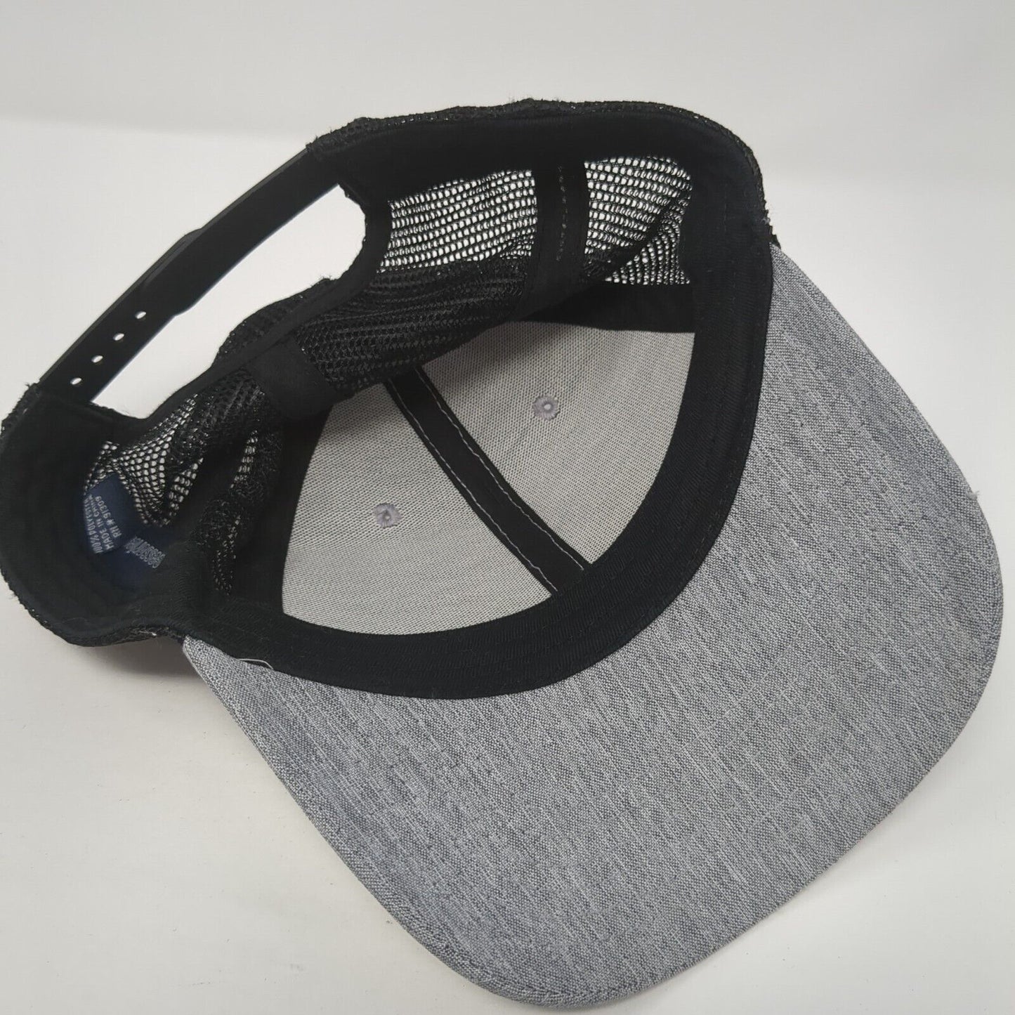 Oregon Snapback Trucker Hat Gray One Size Adjustable Mesh Back Big Accessories