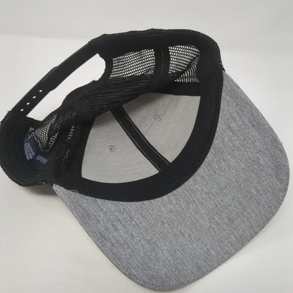 Oregon Snapback Trucker Hat Gray One Size Adjustable Mesh Back Big Accessories