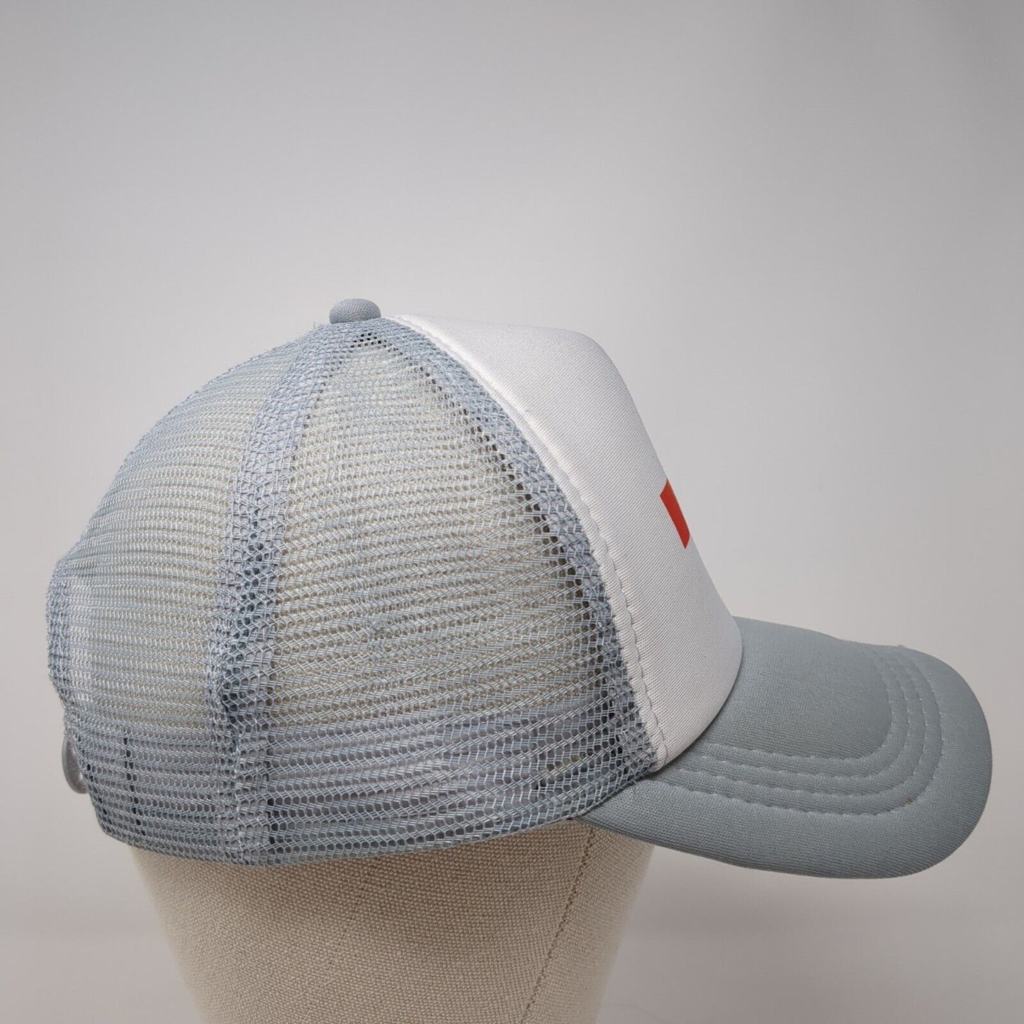 LGBT Pride Snapback Trucker Hat Gray One Size Adjustable Mesh Back 6 Panel