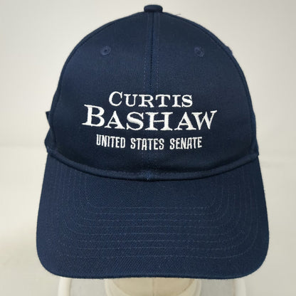 Port Authority Baseball Cap Blue One Size Curtis Bashaw US Senate Campaign 2024