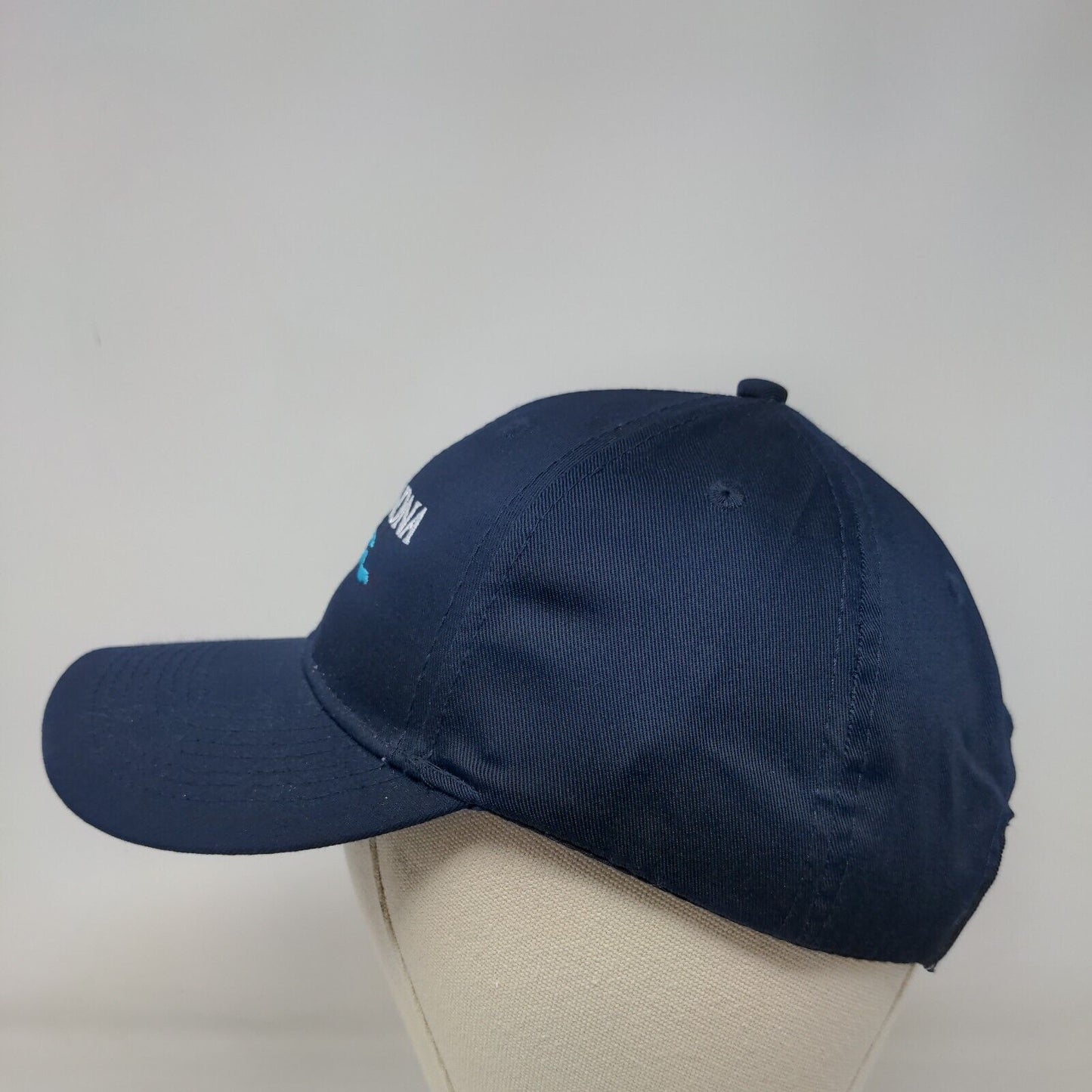 Lake Nona Slideback Hat Blue One Size Port Authority Adjustable Embroidered