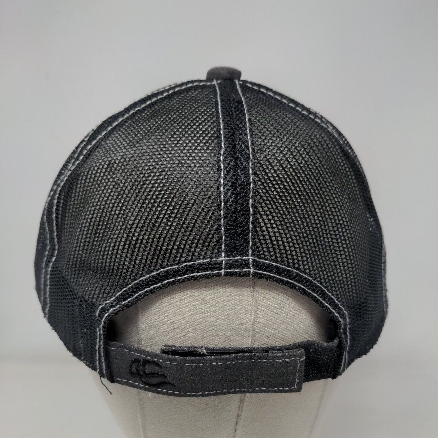 White Cliffs Canoe Rental Strapback Trucker Hat Gray Adult Outdoor Cap