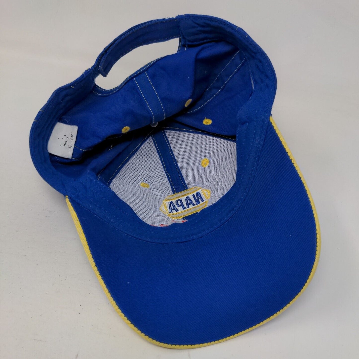 NAPA Racing Strapback Hat Blue Yellow OSFM Ron Capps #28 Martin Truex #56
