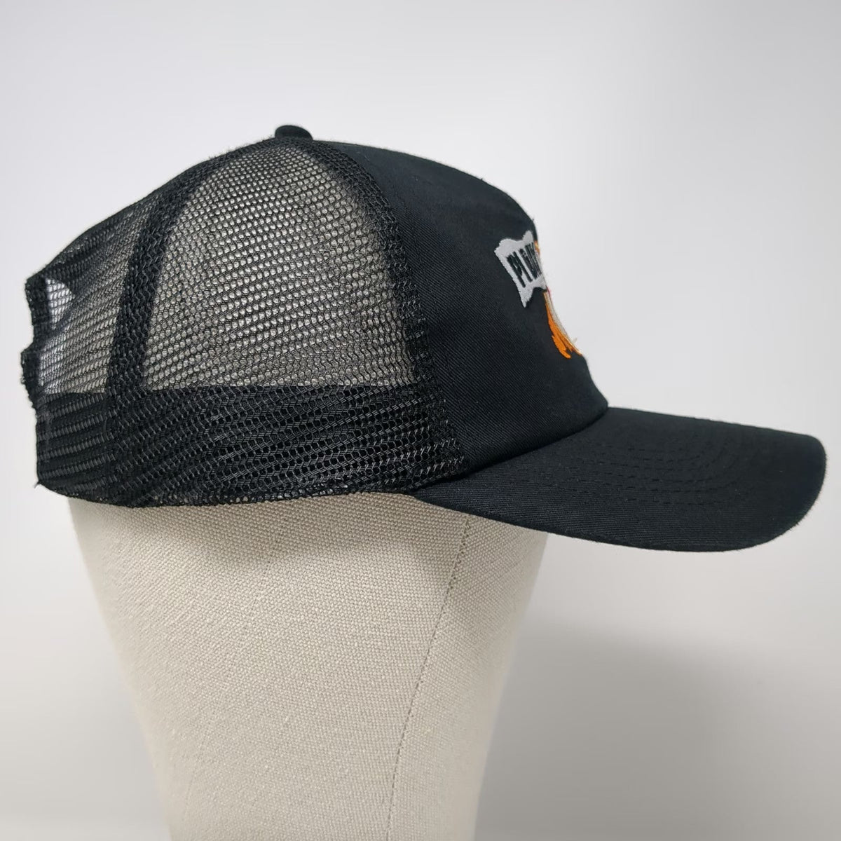 Trucker Hat Black One Size Pi Day 2025 Pizza Pie Math Graphic Snapback Mesh Back