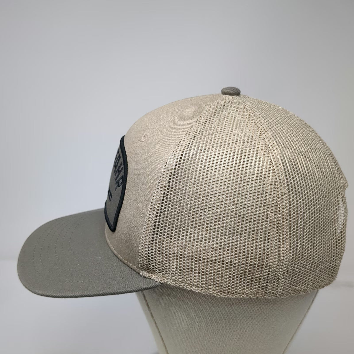 Deutz-Fahr Trucker Hat Beige One Size Snapback Mesh Patch Agriculture Tractor
