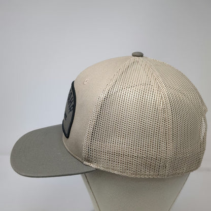 Deutz-Fahr Trucker Hat Beige One Size Snapback Mesh Patch Agriculture Tractor