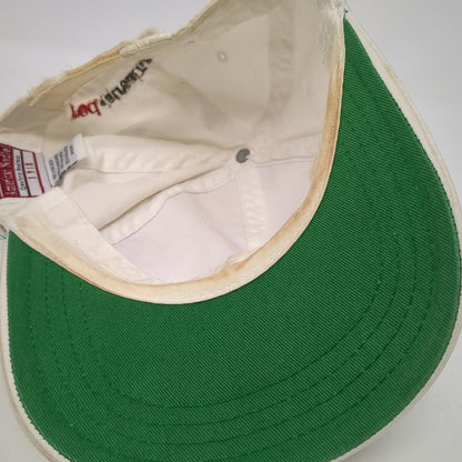 American Needle White Baseball Cap One Size Streamsong Green Underbrim Hat