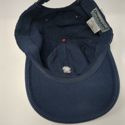 Belle Ringer Strapback Hat Blue One Size Adjustable 6 Panel Imperial