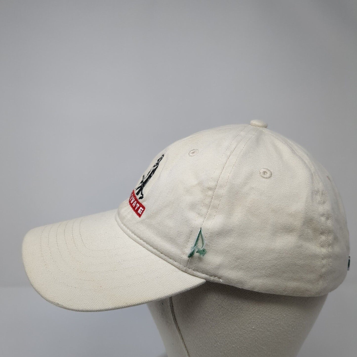 Cultivate Est. 1998 Strapback Hat Tan One Size Adjustable Embroidered Organic