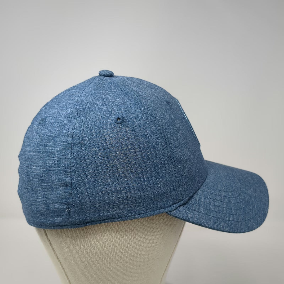 Under Armour Baseball Cap Blue L UA Golf HeatGear Performance Stretch Fit Hat