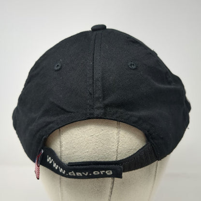 JPD Enterprises Baseball Cap Black One Size Disabled American Veterans Logo Hat