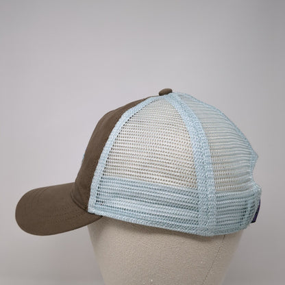 Patagonia Fitz Roy Bison Snapback Trucker Hat Multi One Size Mesh Back