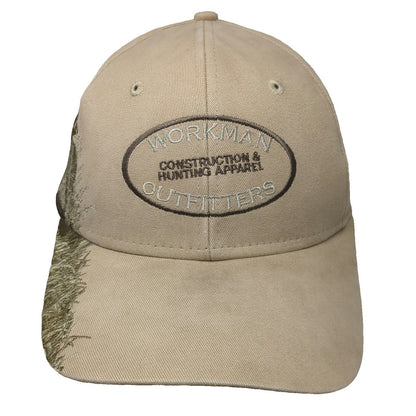 Dri-Duck Baseball Cap Beige One Size Elk Workman Hunting Apparel Outdoors Hat