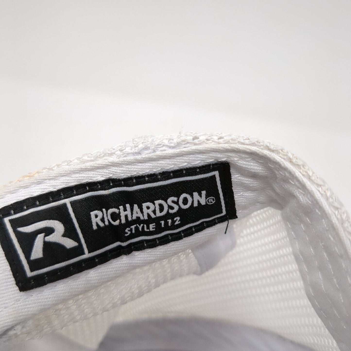 EB Snapback Trucker Hat Blue OS Adjustable Embroidered Mesh Back Richardson