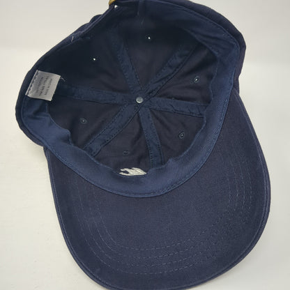 Chevrolet Spell Out Slideback Hat Blue One Size Adjustable Embroidered