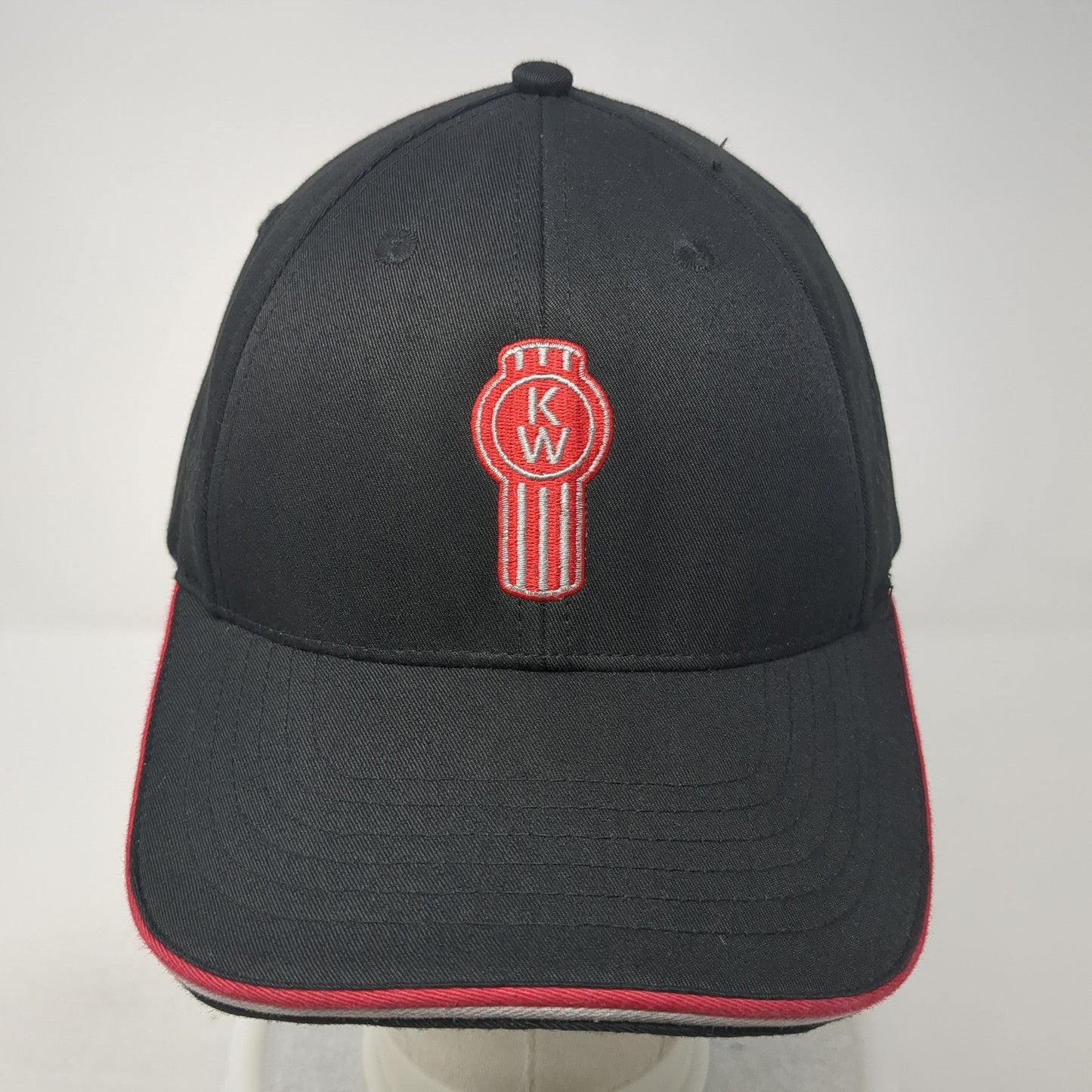 Kenworth Motors Snapback Cap Black One Size Adjustable Embroidered 6 Panel