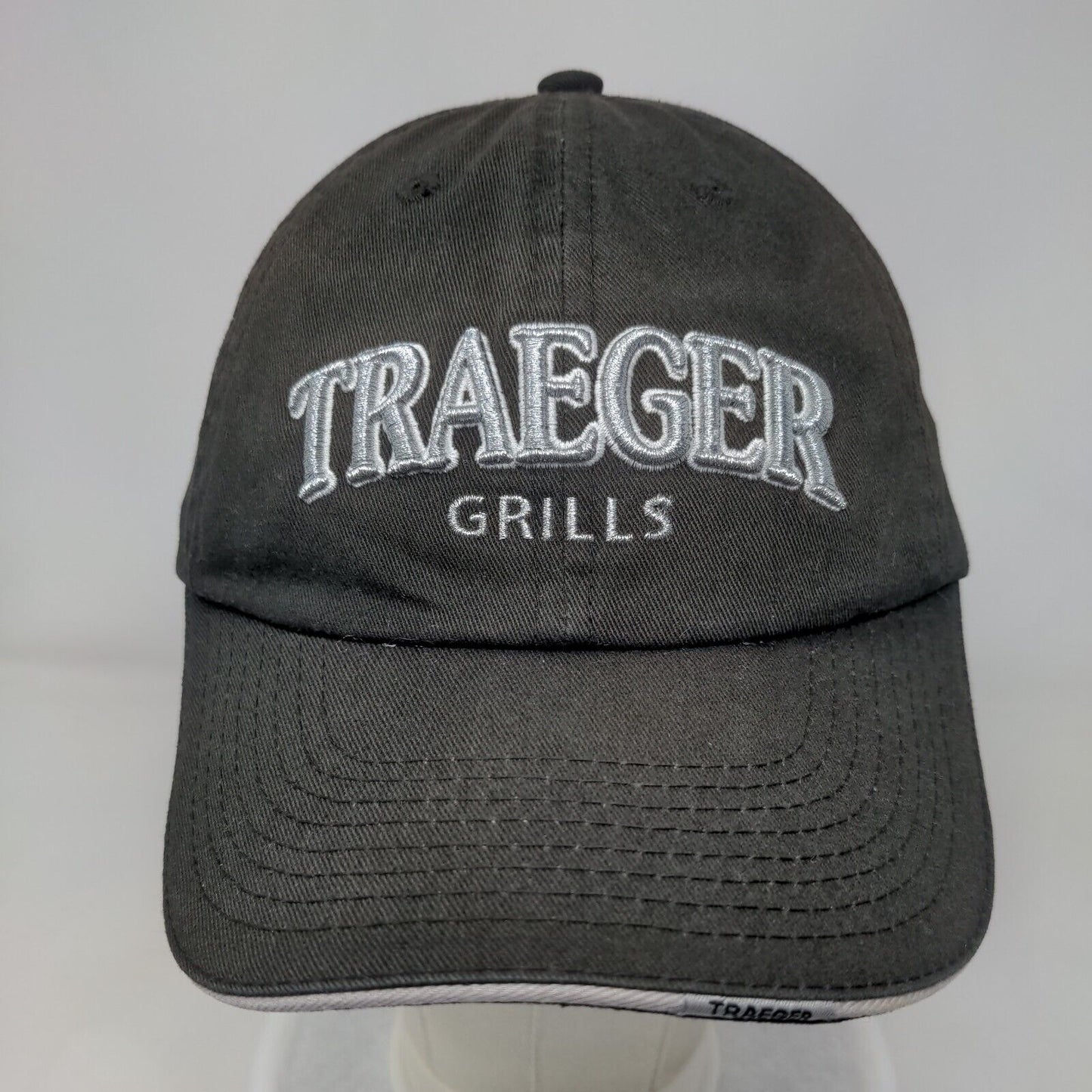 Traeger Grills Strapback Hat Black One Size Embroidered Taste The Difference