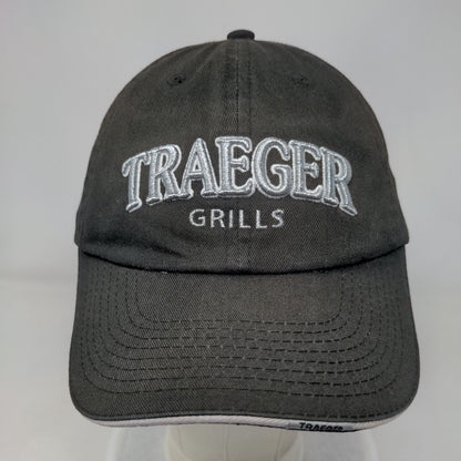 Traeger Grills Strapback Hat Black One Size Embroidered Taste The Difference