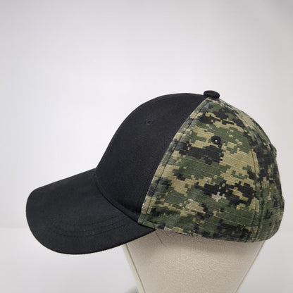 Pugs Strapback Hat Digital Camo One Size Adjustable Blank 6 Panel