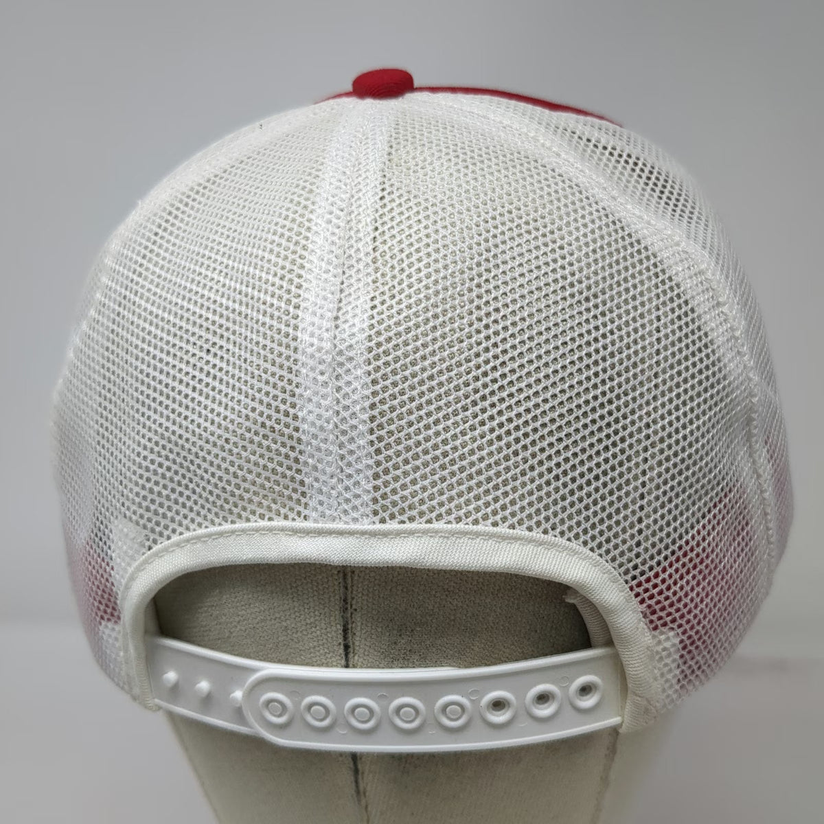 K-Products Select Sires Trucker Hat Red White Mesh Back Snapback Patch Vintage