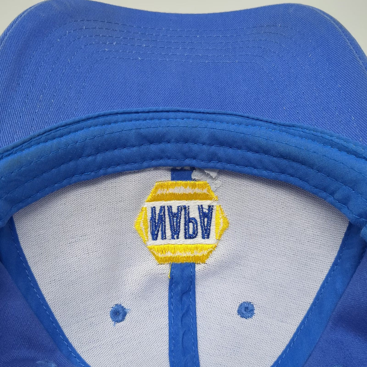 NAPA Racing Snapback Hat Blue One Size Ron Capps GearWrench Logo Embroidered