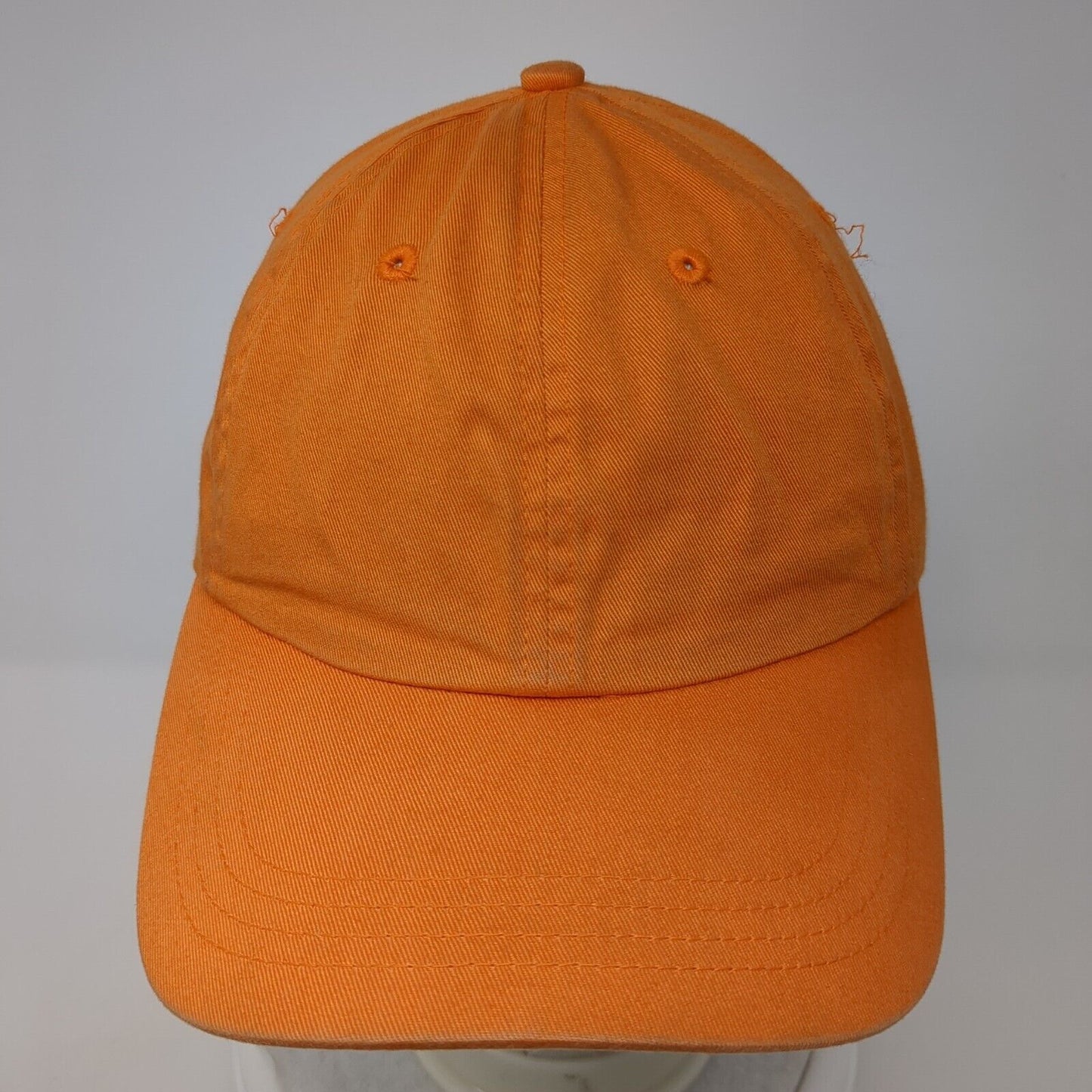 Unbranded Slideback Hat Orange One Size Adjustable Blank Solid Outdoor