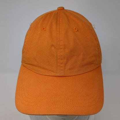 Unbranded Slideback Hat Orange One Size Adjustable Blank Solid Outdoor