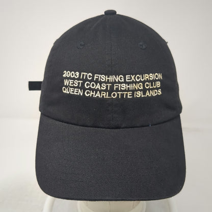 Zkapz Baseball Cap Black One Size 2003 ITC Fishing Excursion West Coast Club Hat