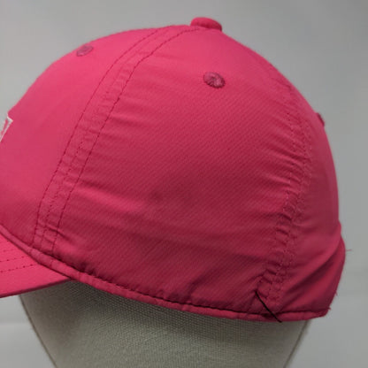 Salt Life Youth Slideback Hat Pink OS Adjustable Embroidered Floral Polyester