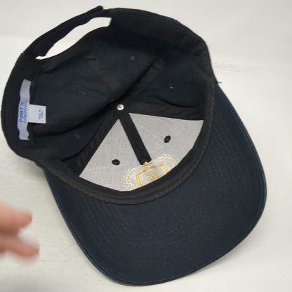 Port & Company Baseball Cap Black One Size Strapback MXS Shield Crown Hat