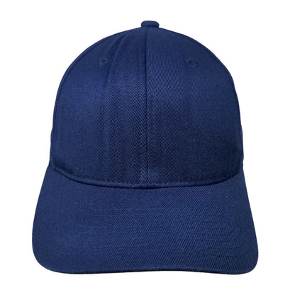 Lids Fitted Hat Blue Small-Medium Flexfit 6 Panel Vent Holes Blank