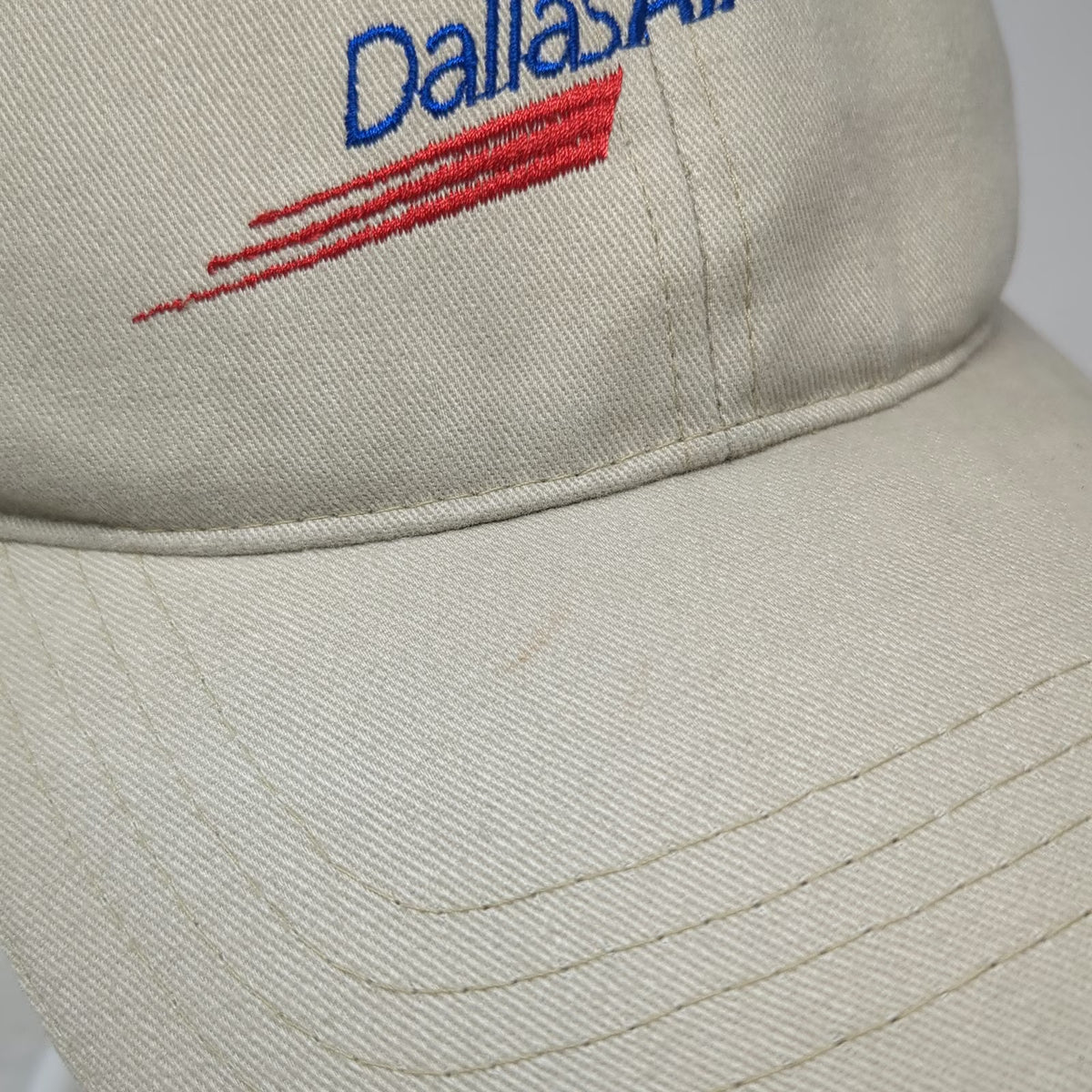 Dallas Airmotive BBA Aviation Slideback Baseball Cap Beige One Size Hat