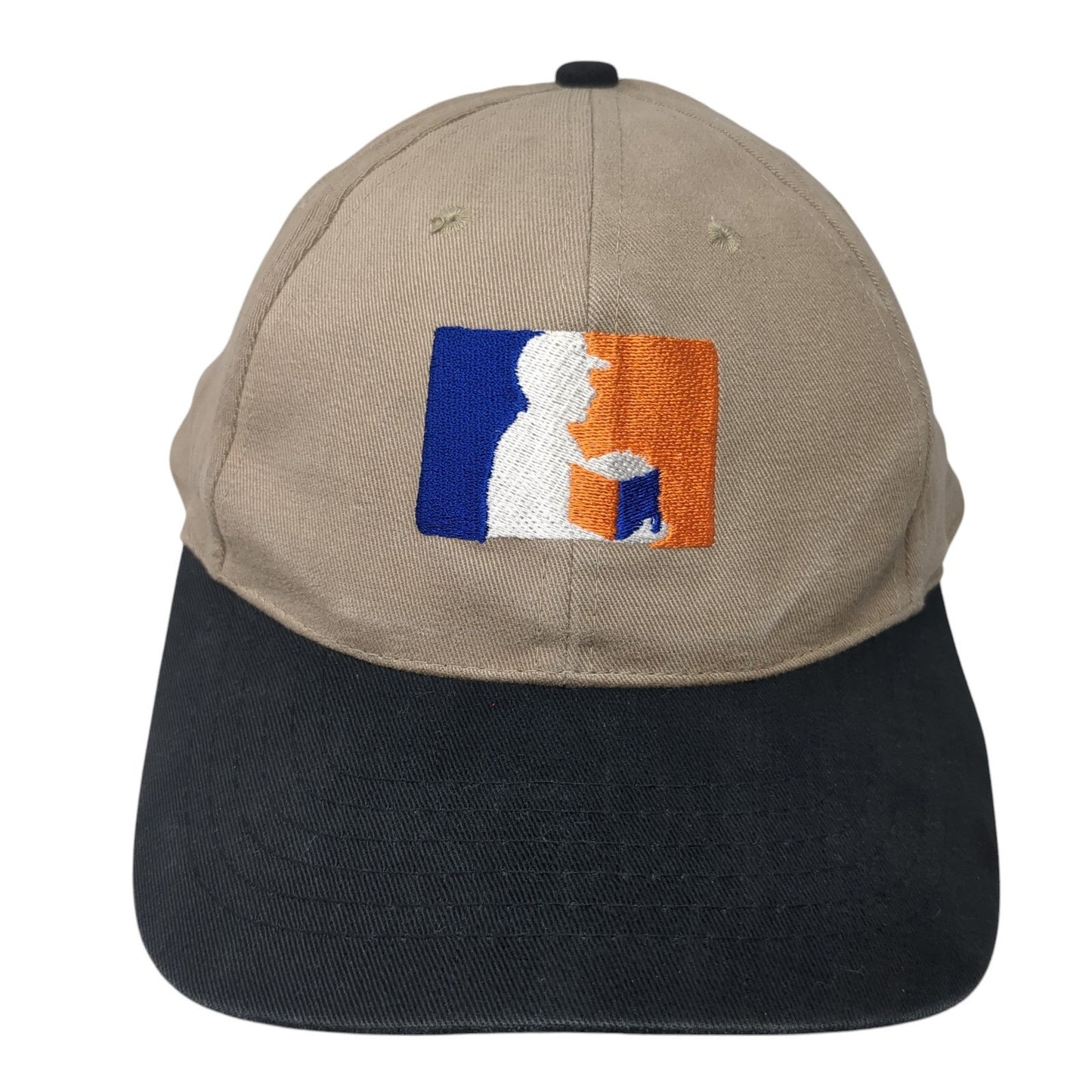Roadway Express Slideback Hat Brown One Size Adjustable Colorblock