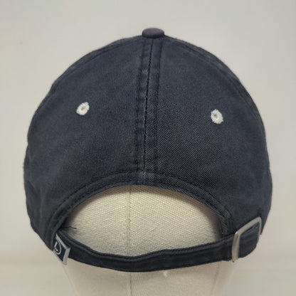 Lids Men's Slideback Hat Blue OSFA Embroidered Lacrosse Big Logo Cotton