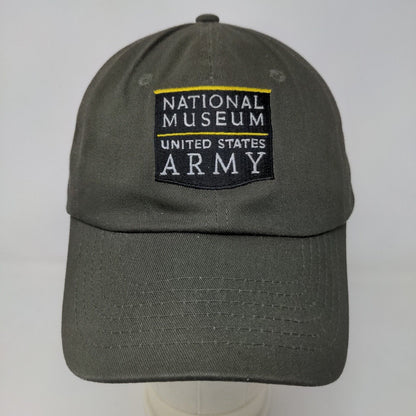 National Museum of the United States Army Men's Slideback Hat Green Founding