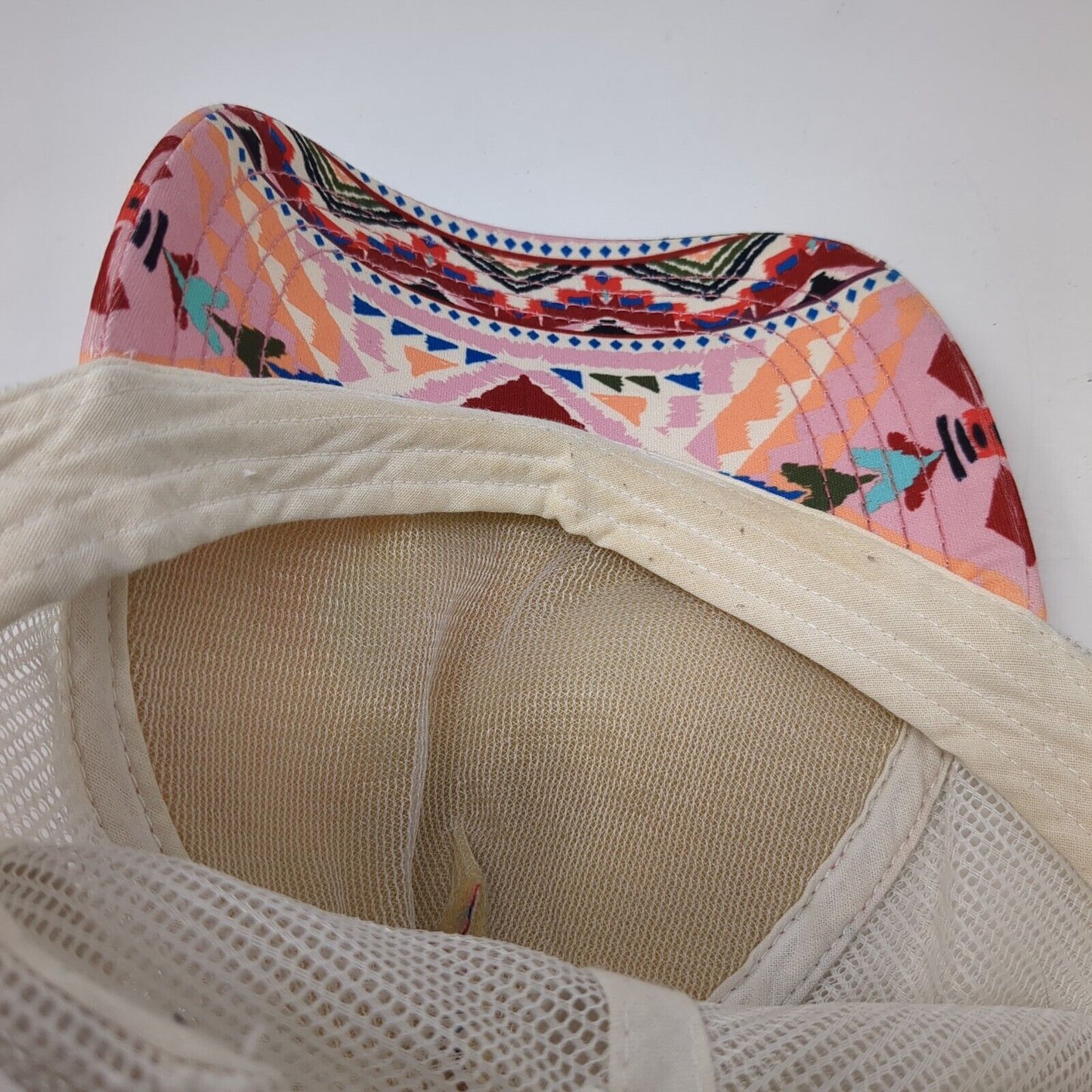 Billabong Snapback Mesh Back Trucker Hat Multi One Size Geo Aztec